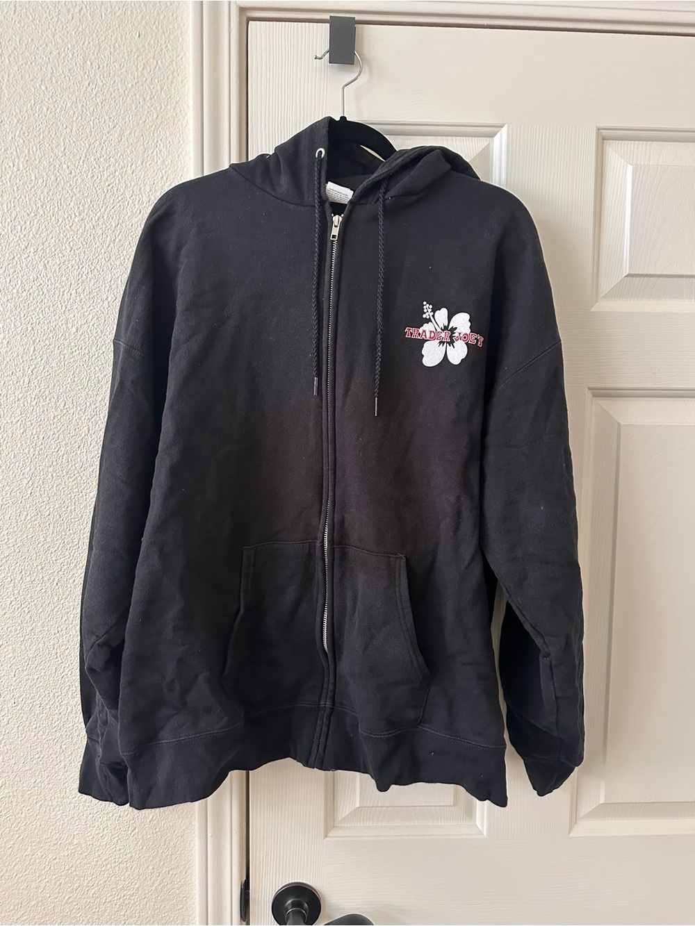 Black Trader Joe’s Hoodie XL